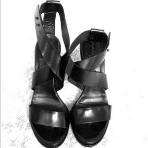 Common Projects Women’s Black Strappy Sandals